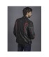 Chaqueta LS2 Sepang Man Black Grey Red