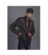 Chaqueta LS2 Sepang Man Black Grey Red