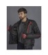 Chaqueta LS2 Sepang Man Black Grey Red