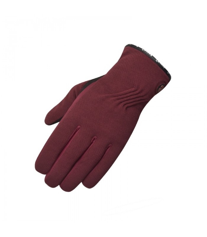 Guantes Degend Ciudad Lady Red Wine